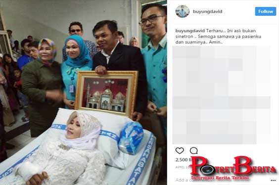 Menyedihkan, Unggah Foto Pernikahan Pasien Di Rumah Sakit, Seorang Dokter Bikin Haru Dunia