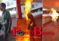 Keadaan Pria Hongkong Yang Dibakar Setelah Koma