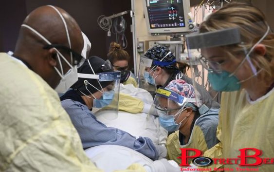 Covid-19 di AS, Lebih dari 3.000 Pasien Meninggal dalam 24 Jam Terakhir