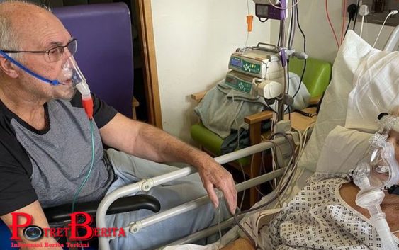 Terinfeksi Covid-19, Pasangan Lansia Ini Dipertemukan untuk Saling Berucap Selamat Tinggal