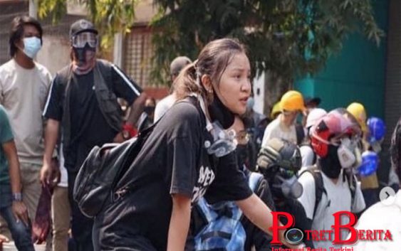 Remaja Myanmar yang Ditembak Mati Saat Demo Dimakamkan Hari Ini