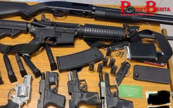 Polisi AS Sergap Pemuda Bersenjata di Kamar Mandi Supermarket, Bawa 6 Senjata Berisi Peluru