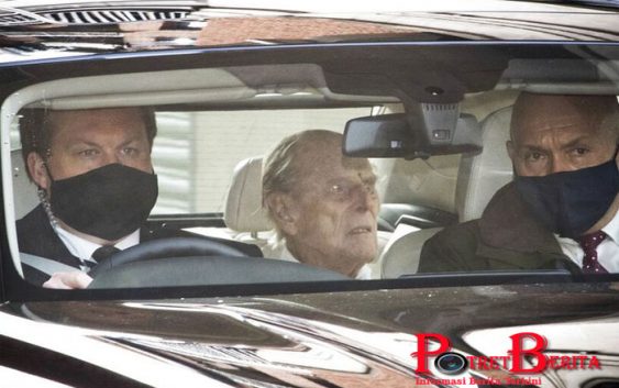 Sebulan di Rumah Sakit, Pangeran Philip Akhirnya Pulang ke Istana Inggris