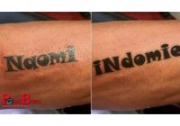 Kocak, Pria Ini Ubah Tato Naomi jadi Indomie Gegara Putus Cinta