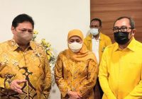 Pilpres 2024, Golkar Jatim Buka Peluang Duetkan Airlangga-Khofifah