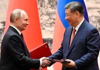 Sambutan Hangat Xi Jinping Atas Kedatangan Putin di Beijing
