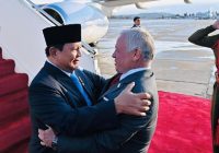 Momen Hangat Raja Yordania Antar Prabowo